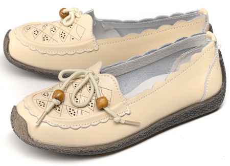 ЖЕНСКИЕ МОКАСИНЫ НАТУРАЛЬНАЯ КОЖА LAPEPITA ИСПАНИЯ