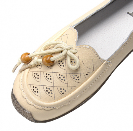 ЖЕНСКИЕ МОКАСИНЫ НАТУРАЛЬНАЯ КОЖА LAPEPITA ИСПАНИЯ