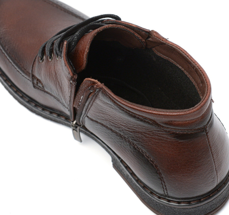 МУЖСКИЕ БОТИНКИ НАТУРАЛЬНАЯ КОЖА / БАЙКА CORVETTO ИТАЛИЯ