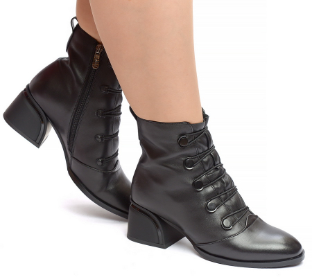 ЖЕНСКИЕ БОТИНКИ НАТУРАЛЬНАЯ КОЖА ЕВРОМЕХ GUGU ГЕРМАНИЯ