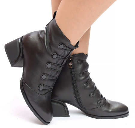 ЖЕНСКИЕ БОТИНКИ НАТУРАЛЬНАЯ КОЖА ЕВРОМЕХ GUGU ГЕРМАНИЯ