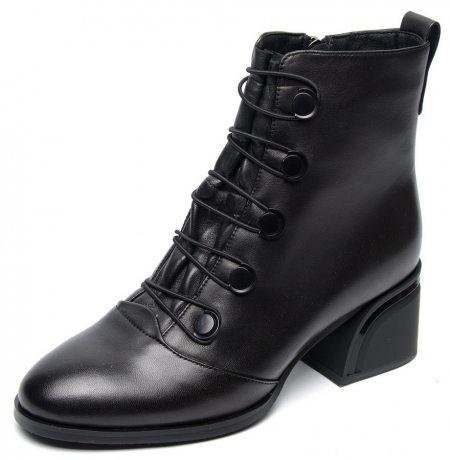 ЖЕНСКИЕ БОТИНКИ НАТУРАЛЬНАЯ КОЖА ЕВРОМЕХ GUGU ГЕРМАНИЯ