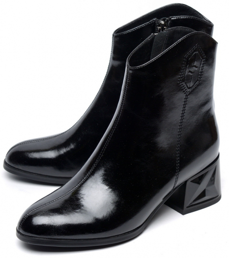 ЖЕНСКИЕ БОТИНКИ НАТУРАЛЬНАЯ КОЖА ЕВРОМЕХ GUGU ГЕРМАНИЯ