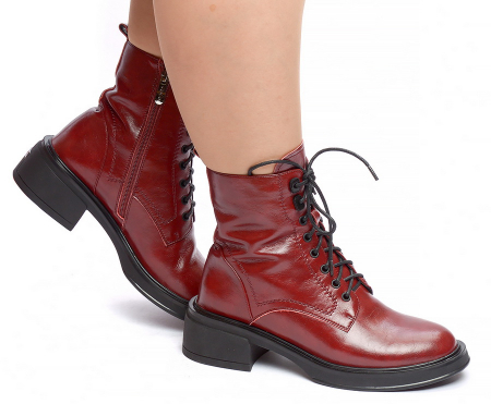 ЖЕНСКИЕ БОТИНКИ НАТУРАЛЬНАЯ КОЖА ЕВРОМЕХ GUGU ГЕРМАНИЯ