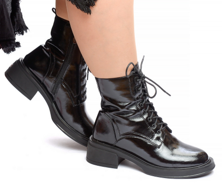 ЖЕНСКИЕ БОТИНКИ НАТУРАЛЬНАЯ КОЖА ЕВРОМЕХ GUGU ГЕРМАНИЯ