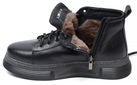 ЖЕНСКИЕ БОТИНКИ НАТУРАЛЬНАЯ КОЖА / НАТУРАЛЬНЫЙ МЕХ CORVETTO ИТАЛИЯ