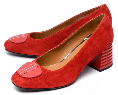 ЖЕНСКИЕ ТУФЛИ НАТУРАЛЬНАЯ КОЖА (ВЕЛЮР) МАРКО БЕЛАРУСЬ