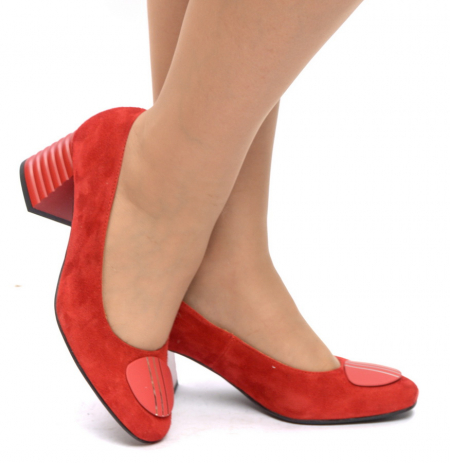 ЖЕНСКИЕ ТУФЛИ НАТУРАЛЬНАЯ КОЖА (ВЕЛЮР) МАРКО БЕЛАРУСЬ