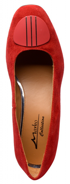 ЖЕНСКИЕ ТУФЛИ НАТУРАЛЬНАЯ КОЖА (ВЕЛЮР) МАРКО БЕЛАРУСЬ