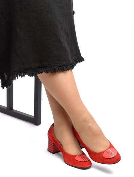 ЖЕНСКИЕ ТУФЛИ НАТУРАЛЬНАЯ КОЖА (ВЕЛЮР) МАРКО БЕЛАРУСЬ