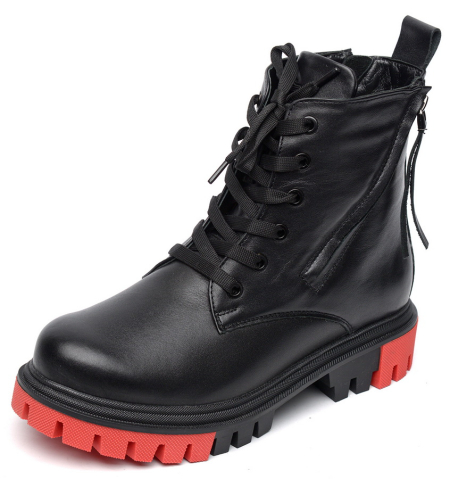 ЖЕНСКИЕ БОТИНКИ НАТУРАЛЬНАЯ КОЖА / ШЕРСТЬ CORVETTO ИТАЛИЯ