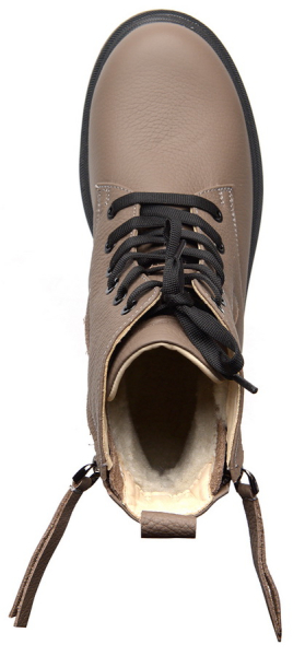 ЖЕНСКИЕ БОТИНКИ НАТУРАЛЬНАЯ КОЖА / ШЕРСТЬ CORVETTO ИТАЛИЯ