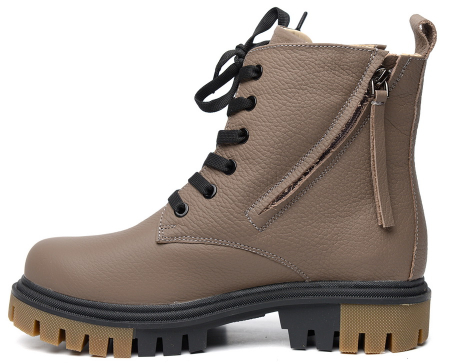 ЖЕНСКИЕ БОТИНКИ НАТУРАЛЬНАЯ КОЖА / ШЕРСТЬ CORVETTO ИТАЛИЯ