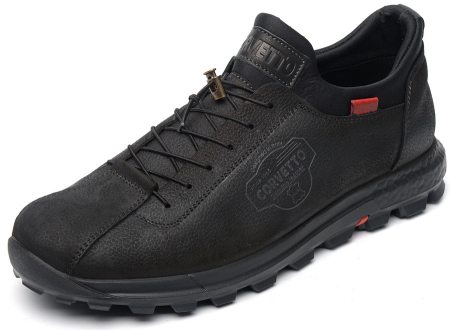 МУЖСКИЕ КРОССОВКИ НАТУРАЛЬНАЯ КОЖА (НУБУК ЖИРОВАННЫЙ) CORVETTO ИТАЛИЯ