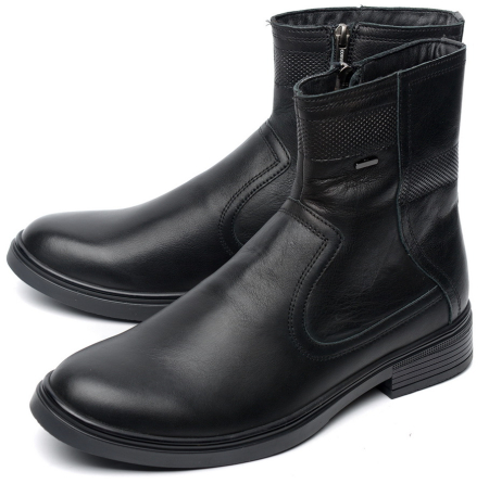 МУЖСКИЕ БОТИНКИ НАТУРАЛЬНАЯ КОЖА / ШЕРСТЬ CORVETTO