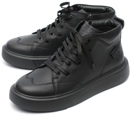 МУЖСКИЕ БОТИНКИ НАТУРАЛЬНАЯ КОЖА/БАЙКА CORVETTO ИТАЛИЯ