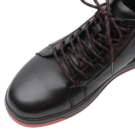 МУЖСКИЕ БОТИНКИ НАТУРАЛЬНАЯ КОЖА / ШЕРСТЬ GUGU