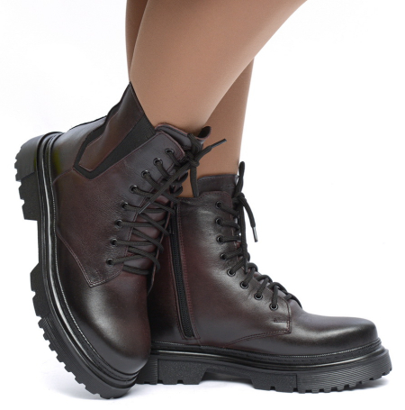 ЖЕНСКИЕ БОТИНКИ НАТУРАЛЬНАЯ КОЖА / НАТУРАЛЬНЫЙ МЕХ CORVETTO ИТАЛИЯ