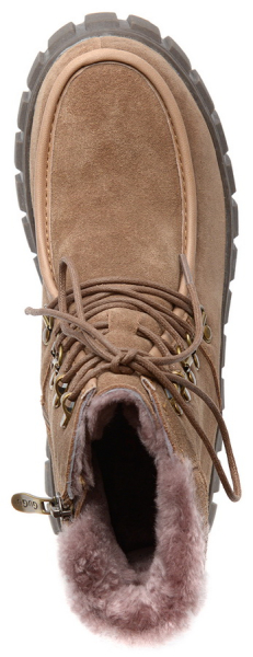 ЖЕНСКИЕ БОТИНКИ НАТУРАЛЬНАЯ КОЖА(ВЕЛЮР) / НАТУРАЛЬНЫЙ МЕХ GUGU ГЕРМАНИЯ