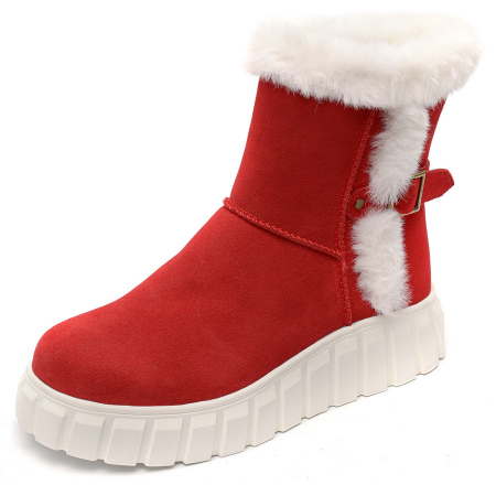 ЖЕНСКИЕ БОТИНКИ НАТУРАЛЬНАЯ КОЖА(ВЕЛЮР) / НАТУРАЛЬНЫЙ МЕХ GUGU ГЕРМАНИЯ