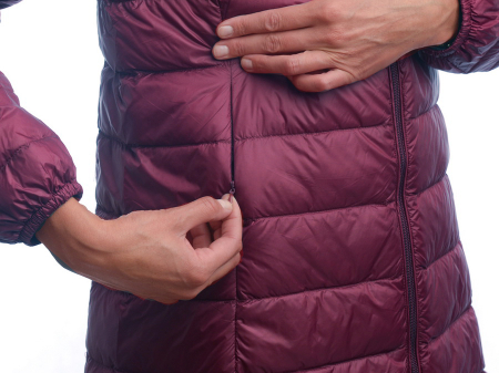 ЖЕНСКАЯ УЛЬТРАЛЁГКАЯ ПУХОВАЯ КУРТКА ДЛИННАЯ L(42)-7XL(56) BINIFOOT/BNF