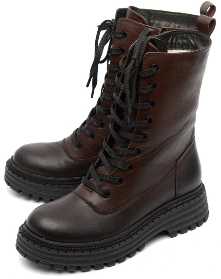 ЖЕНСКИЕ САПОГИ НАТУРАЛЬНАЯ КОЖА / ШЕРСТЬ CORVETTO ИТАЛИЯ