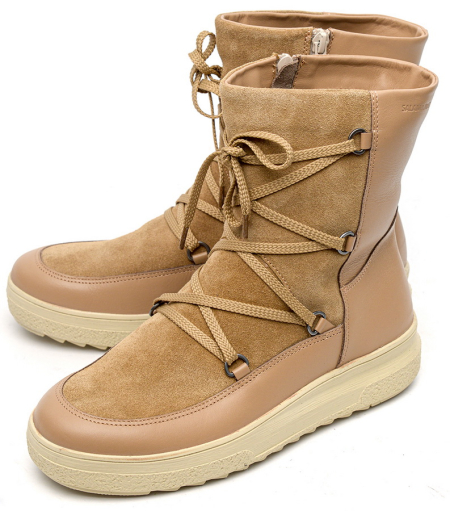 ЖЕНСКИЕ ПОЛУСАПОГИ НАТУРАЛЬНАЯ КОЖА / ВЕЛЮР / ШЕРСТЬ SALAMANDER