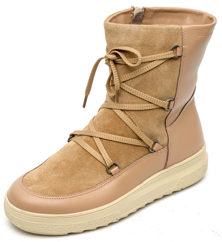 ЖЕНСКИЕ ПОЛУСАПОГИ НАТУРАЛЬНАЯ КОЖА / ВЕЛЮР / ШЕРСТЬ SALAMANDER