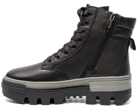 ЖЕНСКИЕ БОТИНКИ НАТУРАЛЬНАЯ КОЖА / НАТУРАЛЬНЫЙ МЕХ SALAMANDER