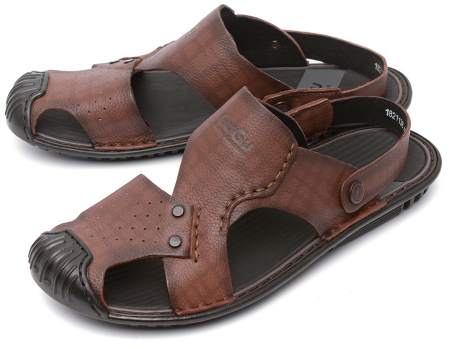 МУЖСКИЕ САНДАЛИИ НАТУРАЛЬНАЯ КОЖА GUGU ГЕРМАНИЯ