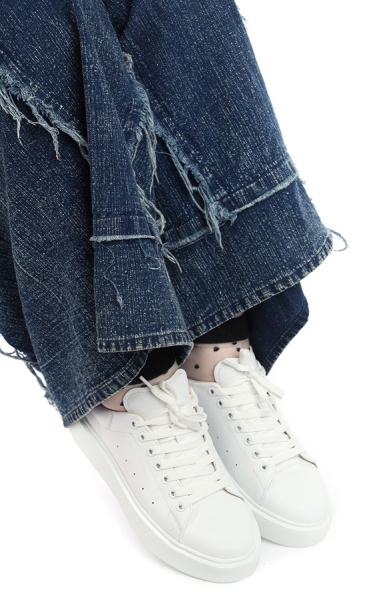 ЖЕНСКИЕ КЕДЫ НАТУРАЛЬНАЯ КОЖА CORVETTO ИТАЛИЯ