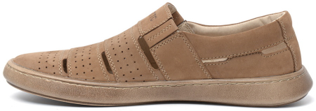 МУЖСКИЕ ЛЕТНИЕ ТУФЛИ НАТУРАЛЬНАЯ КОЖА НУБУК CORVETTO ИТАЛИЯ