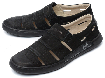 МУЖСКИЕ ЛЕТНИЕ ТУФЛИ НАТУРАЛЬНАЯ КОЖА (ВЕЛЮР) CORVETTO ИТАЛИЯ