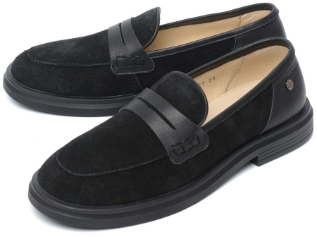 ЖЕНСКИЕ ТУФЛИ НАТУРАЛЬНАЯ КОЖА ВЕЛЮР CORVETTO