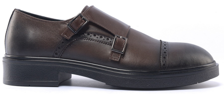 МУЖСКИЕ ПОЛУБОТИНКИ МОНКИ НАТУРАЛЬНАЯ КОЖА CORVETTO ИТАЛИЯ