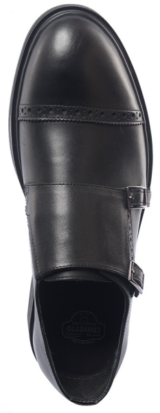 МУЖСКИЕ ПОЛУБОТИНКИ МОНКИ НАТУРАЛЬНАЯ КОЖА CORVETTO ИТАЛИЯ