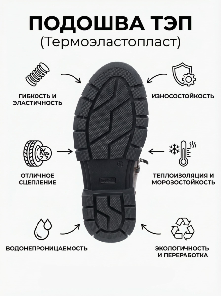 МУЖСКИЕ БОТИНКИ НАТУРАЛЬНАЯ КОЖА / НАТУРАЛЬНЫЙ МЕХ CORVETTO