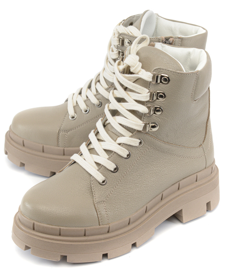 ЖЕНСКИЕ БОТИНКИ НАТУРАЛЬНАЯ КОЖА / ШЕРСТЬ CORVETTO ИТАЛИЯ