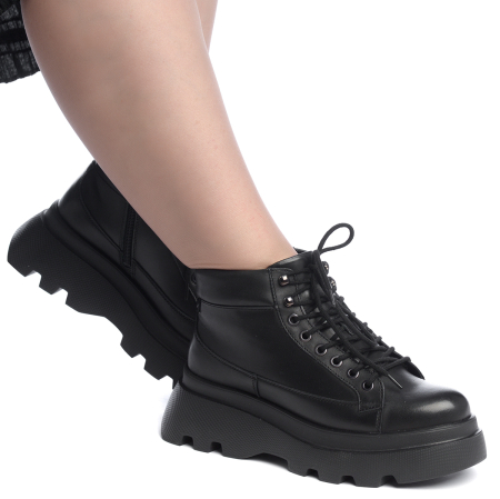 ЖЕНСКИЕ БОТИНКИ НАТУРАЛЬНАЯ КОЖА / БАЙКА CORVETTO ИТАЛИЯ