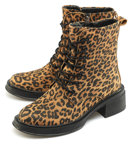 ЖЕНСКИЕ БОТИНКИ НАТУРАЛЬНАЯ КОЖА / БАЙКА GUGU ГЕРМАНИЯ