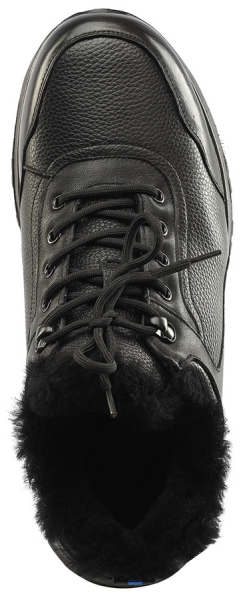 МУЖСКИЕ БОТИНКИ НАТУРАЛЬНАЯ КОЖА / НАТУРАЛЬНЫЙ МЕХ GUGU ГЕРМАНИЯ