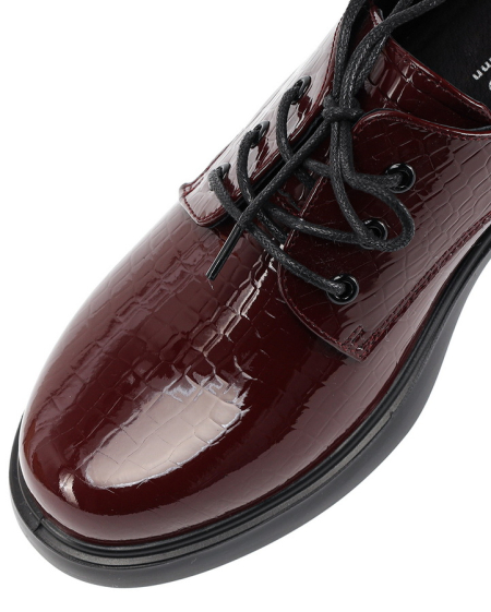 ЖЕНСКИЕ ТУФЛИ НАТУРАЛЬНАЯ КОЖА ЛАКОВАЯ GUGU ГЕРМАНИЯ