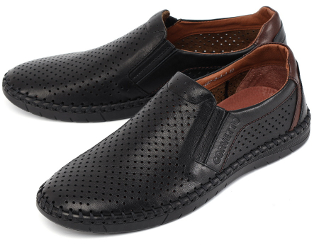 МУЖСКИЕ ПОЛУБОТИНКИ НАТУРАЛЬНАЯ КОЖА CORVETTO ИТАЛИЯ