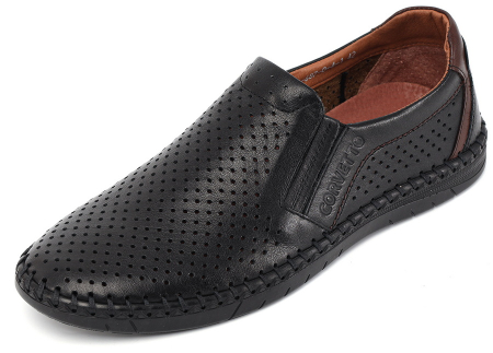 МУЖСКИЕ ПОЛУБОТИНКИ НАТУРАЛЬНАЯ КОЖА CORVETTO ИТАЛИЯ