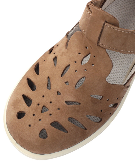 ЖЕНСКИЕ ОРТОПЕДИЧЕСКИЕ ТУФЛИ НАТУРАЛЬНАЯ КОЖА НУБУК СУПЕРКОМФОРТ АЛМИ РОССИЯ