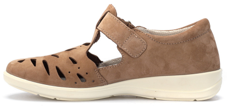 ЖЕНСКИЕ ОРТОПЕДИЧЕСКИЕ ТУФЛИ НАТУРАЛЬНАЯ КОЖА НУБУК СУПЕРКОМФОРТ АЛМИ РОССИЯ