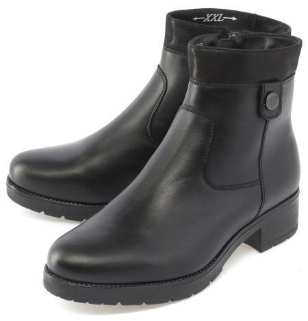 ЖЕНСКИЕ БОТИНКИ НАТУРАЛЬНАЯ КОЖА / ШЕРСТЬ МАРКО БЕЛАРУСЬ