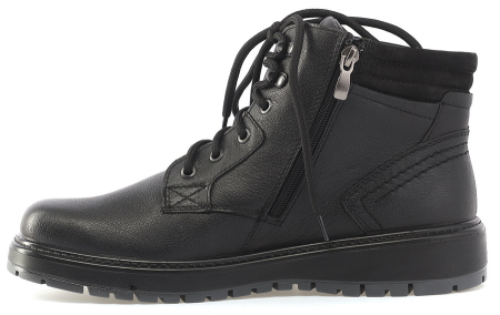 МУЖСКИЕ БОТИНКИ НАТУРАЛЬНАЯ КОЖА / ШЕРСТЬ РОСВЕСТ РОССИЯ