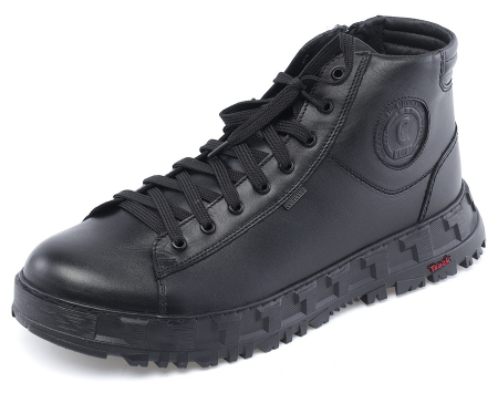 МУЖСКИЕ БОТИНКИ С АНТИСКОЛЬЖЕНИЕМ НАТУРАЛЬНАЯ КОЖА / НАТУРАЛЬНАЯ ШЕРСТЬ CORVETTO