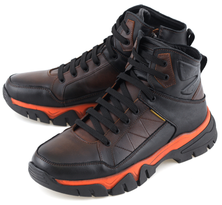 МУЖСКИЕ КРОССОВКИ НАТУРАЛЬНАЯ КОЖА / ШЕРСТЬ CORVETTO